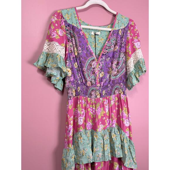 Spell x Spell And The Gypsy Collective Melody Ra-Ra Gown Size XS - Picture 4 of 7